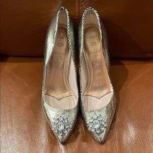 Ted Baker silver  Glamorous Heels